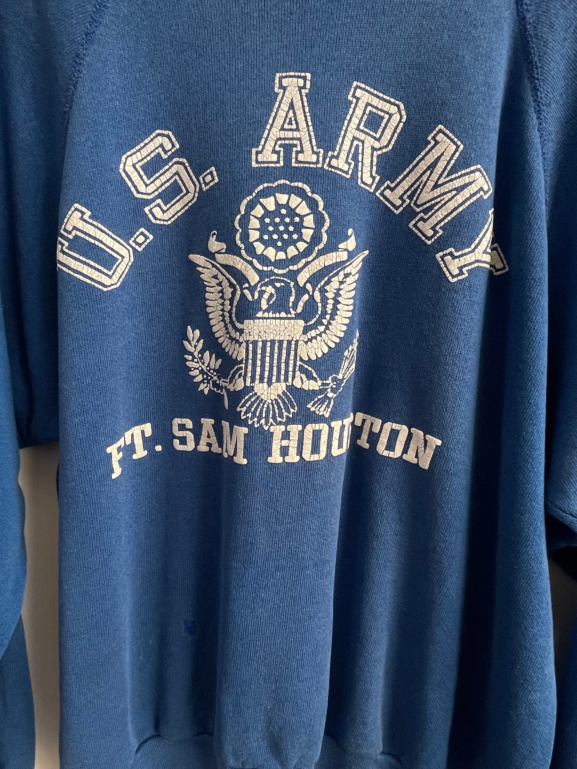 Genuine Vintage 1960s US Army Ft. Sam Houston Sweatshirt